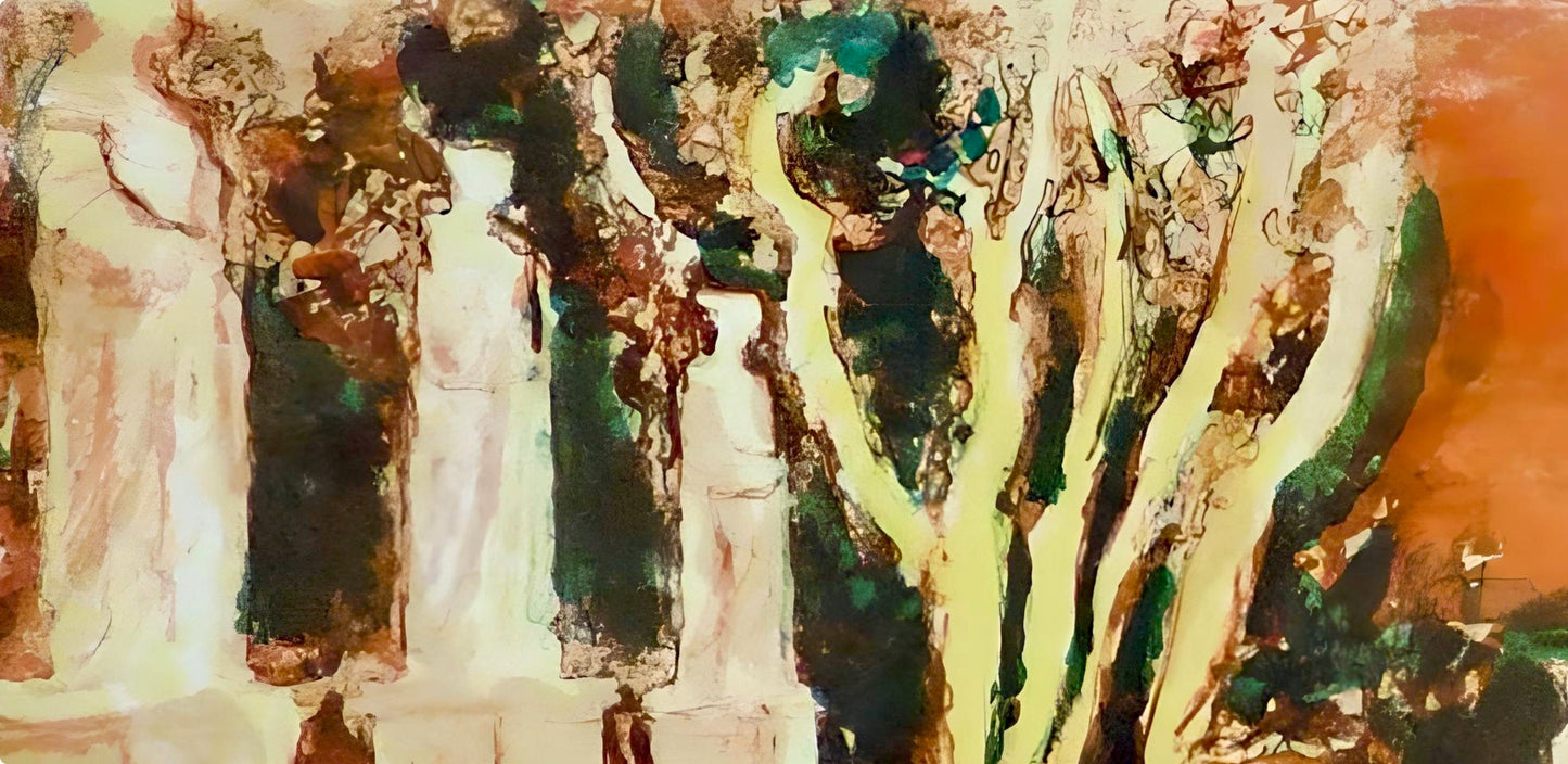 Maurice Savin, Le Luxembourg, Au Temps De Paris Seine, Lithograph