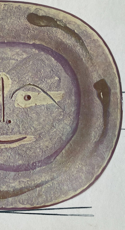 Pablo Picasso, Tude Pour La Cramique, Cramiques De Picasso (Orozco 105), Lithograph And Collotype