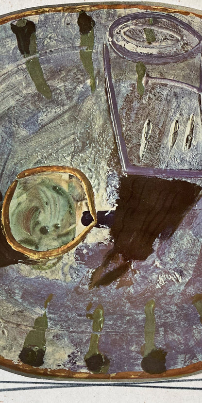 Pablo Picasso, Tude Pour La Cramique, Cramiques De Picasso (Orozco 105), Lithograph And Collotype