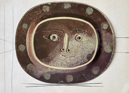 Pablo Picasso, Tude Pour La Cramique, Cramiques De Picasso (Orozco 105), Lithograph And Collotype