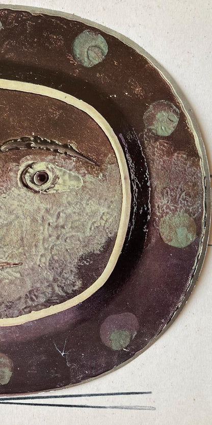 Pablo Picasso, Tude Pour La Cramique, Cramiques De Picasso (Orozco 105), Lithograph And Collotype