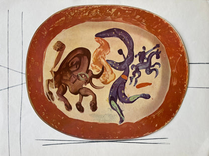 Pablo Picasso, Tude Pour La Cramique, Cramiques De Picasso (Orozco 105), Lithograph And Collotype