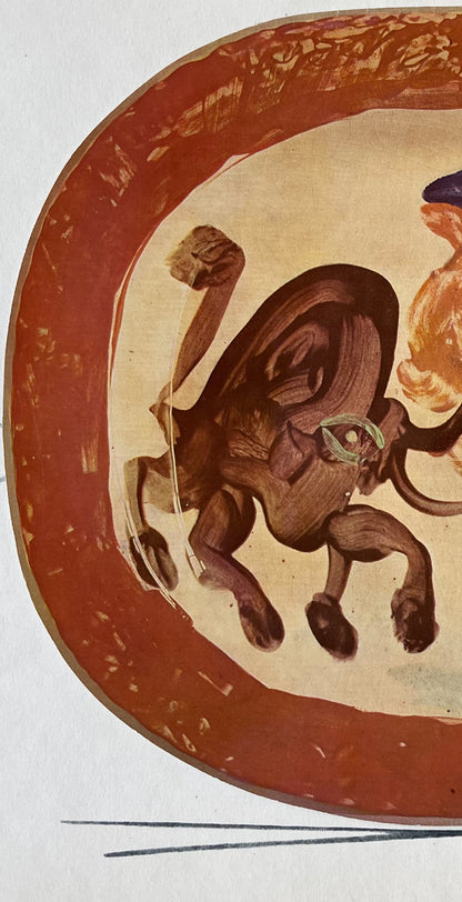 Pablo Picasso, Tude Pour La Cramique, Cramiques De Picasso (Orozco 105), Lithograph And Collotype