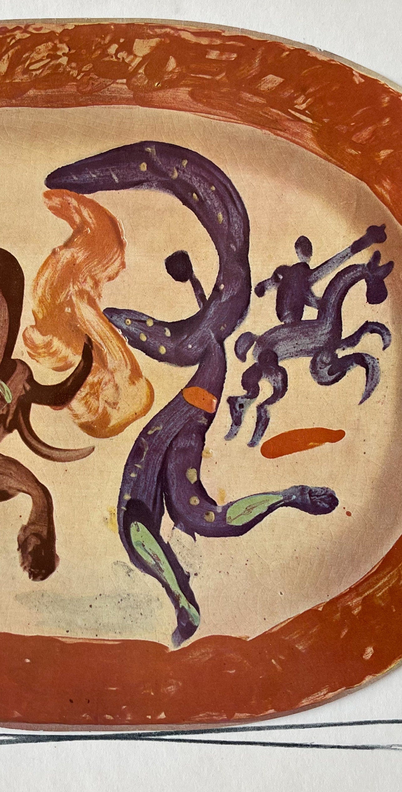 Pablo Picasso, Tude Pour La Cramique, Cramiques De Picasso (Orozco 105), Lithograph And Collotype