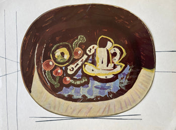 Pablo Picasso, Tude Pour La Cramique, Cramiques De Picasso (Orozco 105), Lithograph And Collotype