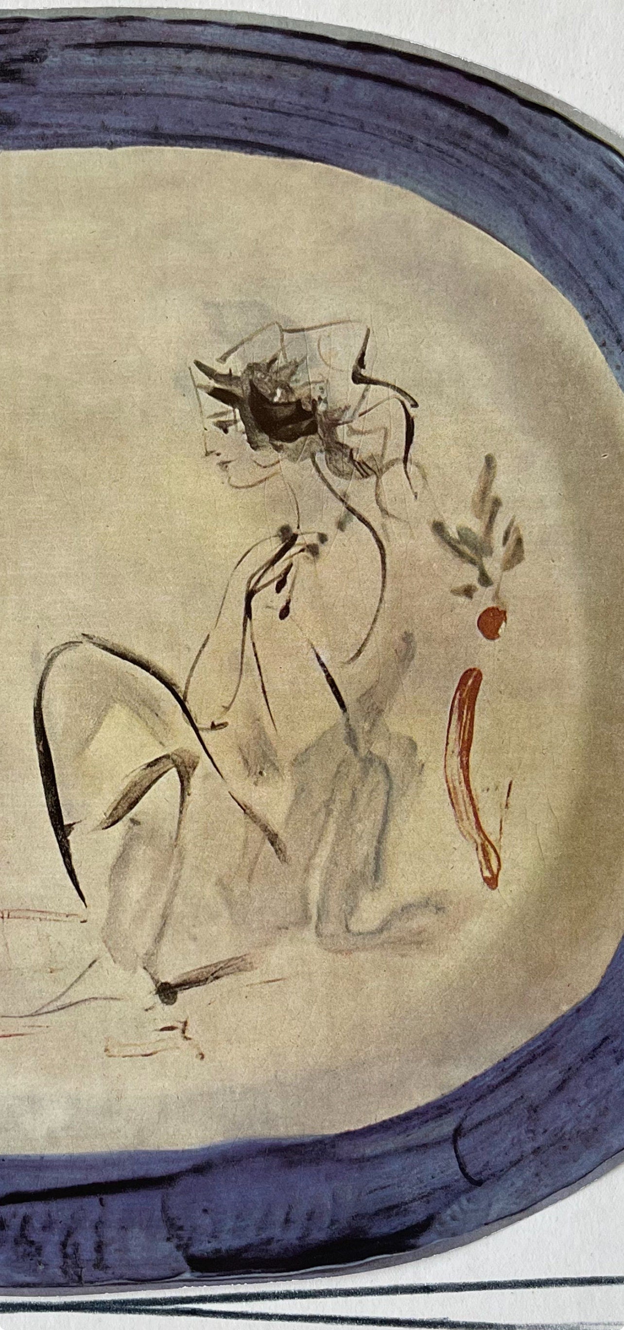 Pablo Picasso, Tude Pour La Cramique, Cramiques De Picasso (Orozco 105), Lithograph And Collotype