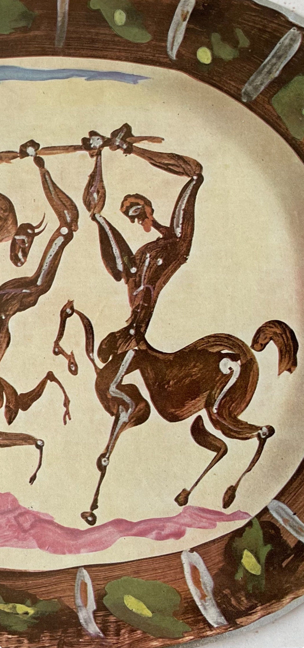 Pablo Picasso, Tude Pour La Cramique, Cramiques De Picasso (Orozco 105), Lithograph And Collotype