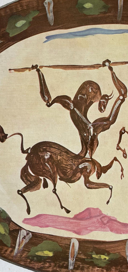 Pablo Picasso, Tude Pour La Cramique, Cramiques De Picasso (Orozco 105), Lithograph And Collotype