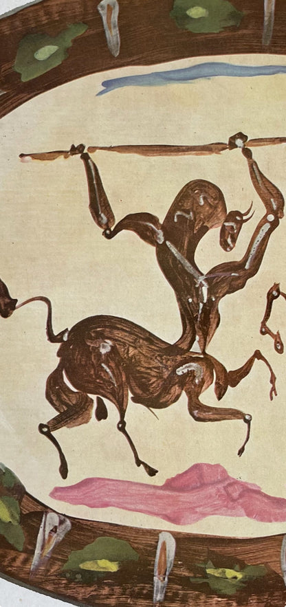 Pablo Picasso, Tude Pour La Cramique, Cramiques De Picasso (Orozco 105), Lithograph And Collotype