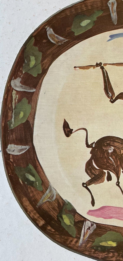 Pablo Picasso, Tude Pour La Cramique, Cramiques De Picasso (Orozco 105), Lithograph And Collotype