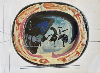 Pablo Picasso, Tude Pour La Cramique, Cramiques De Picasso (Orozco 105), Lithograph And Collotype