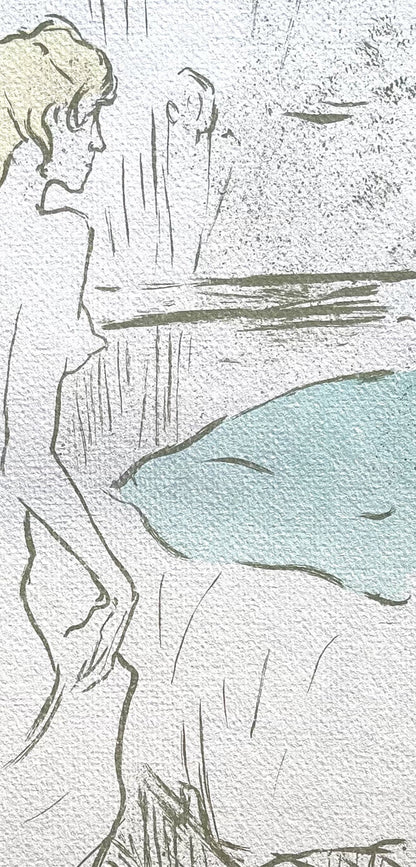 Henri De Toulouse-Lautrec, Tude De Femme, Tlautrec, Philadelphia Museum Of Art, Lithograph