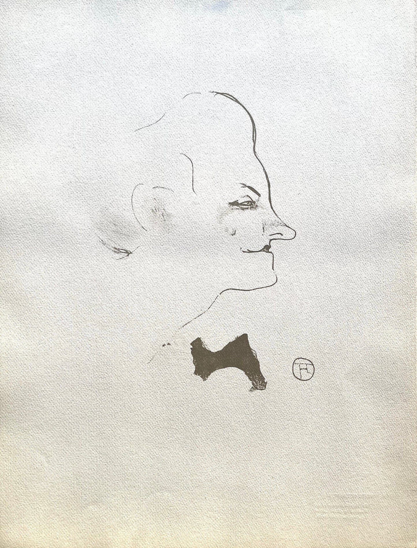 Henri De Toulouse-Lautrec, Yvette Guilbert, Tlautrec, Philadelphia Museum Of Art, Lithograph