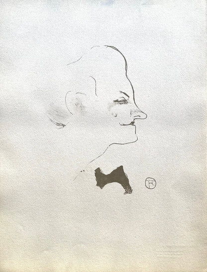 Henri De Toulouse-Lautrec, Yvette Guilbert, Tlautrec, Philadelphia Museum Of Art, Lithograph