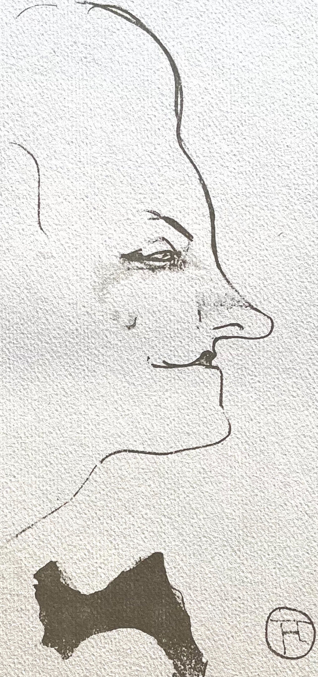 Henri De Toulouse-Lautrec, Yvette Guilbert, Tlautrec, Philadelphia Museum Of Art, Lithograph