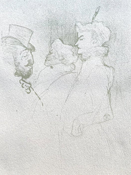 Henri De Toulouse-Lautrec, Pourquoi Pas, Tlautrec, Philadelphia Museum Of Art, Lithograph