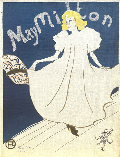 Henri De Toulouse-Lautrec, May Milton, Tlautrec, Philadelphia Museum Of Art, Lithograph