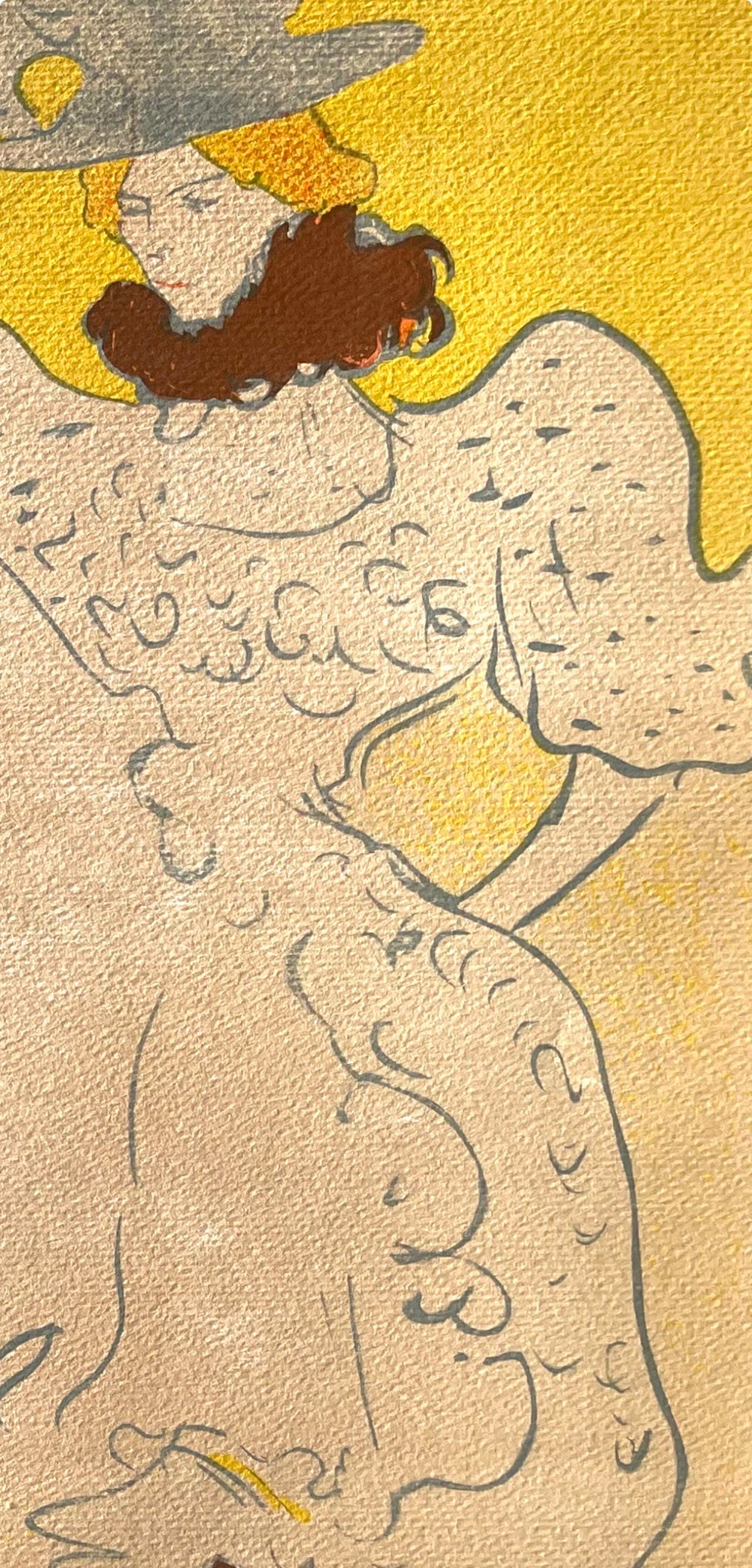 Henri De Toulouse-Lautrec, La Troupe De Mademoiselle Eglantine, Tlautrec, Philadelphia Museum Of