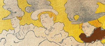 Henri De Toulouse-Lautrec, La Troupe De Mademoiselle Eglantine, Tlautrec, Philadelphia Museum Of