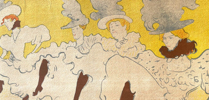 Henri De Toulouse-Lautrec, La Troupe De Mademoiselle Eglantine, Tlautrec, Philadelphia Museum Of