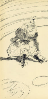 Henri De Toulouse-Lautrec, Clownesse Et Cochon, The Circus By Toulouse-Lautrec, Lithograph