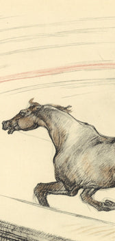 Henri De Toulouse-Lautrec, Jockey, The Circus By Toulouse-Lautrec, Lithograph