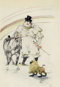 Henri De Toulouse-Lautrec, Cheval Et Singe Dress, The Circus By Toulouse-Lautrec, Lithograph