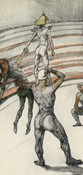 Henri De Toulouse-Lautrec, Travail De Tapis, The Circus By Toulouse-Lautrec, Lithograph