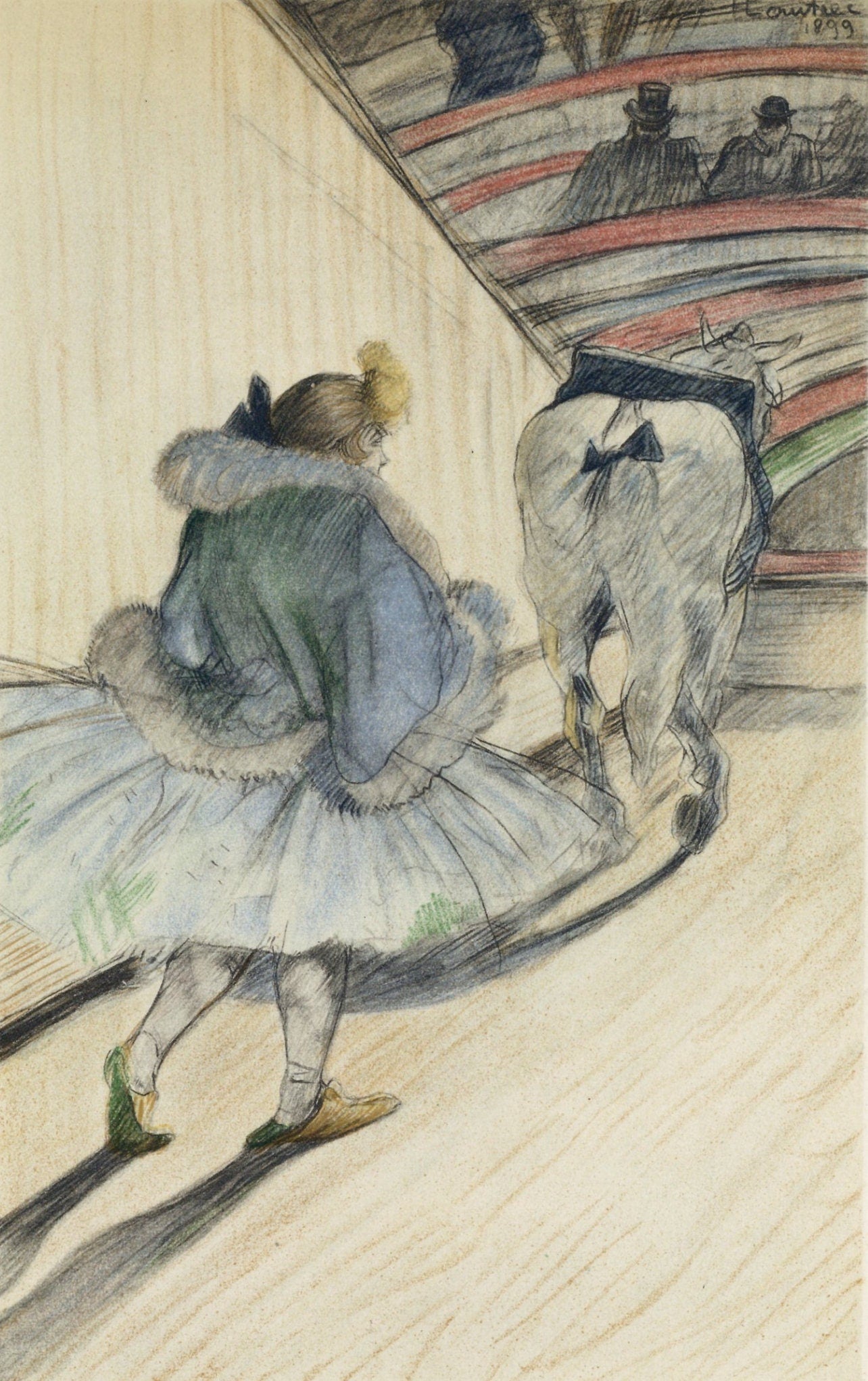Henri De Toulouse-Lautrec, Entre En Piste, The Circus By Toulouse-Lautrec, Lithograph