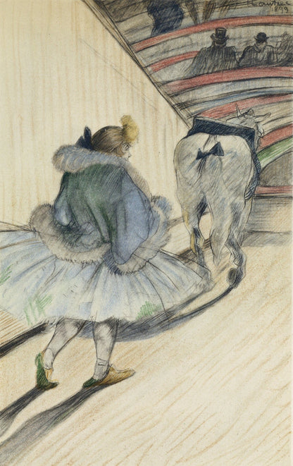 Henri De Toulouse-Lautrec, Entre En Piste, The Circus By Toulouse-Lautrec, Lithograph