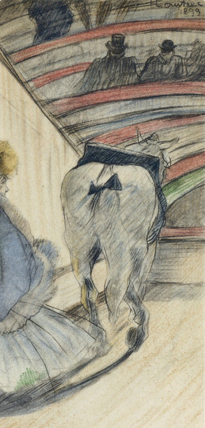 Henri De Toulouse-Lautrec, Entre En Piste, The Circus By Toulouse-Lautrec, Lithograph