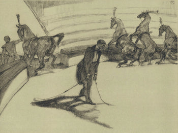 Henri De Toulouse-Lautrec, Chevaux En Liberte, The Circus By Toulouse-Lautrec, Lithograph