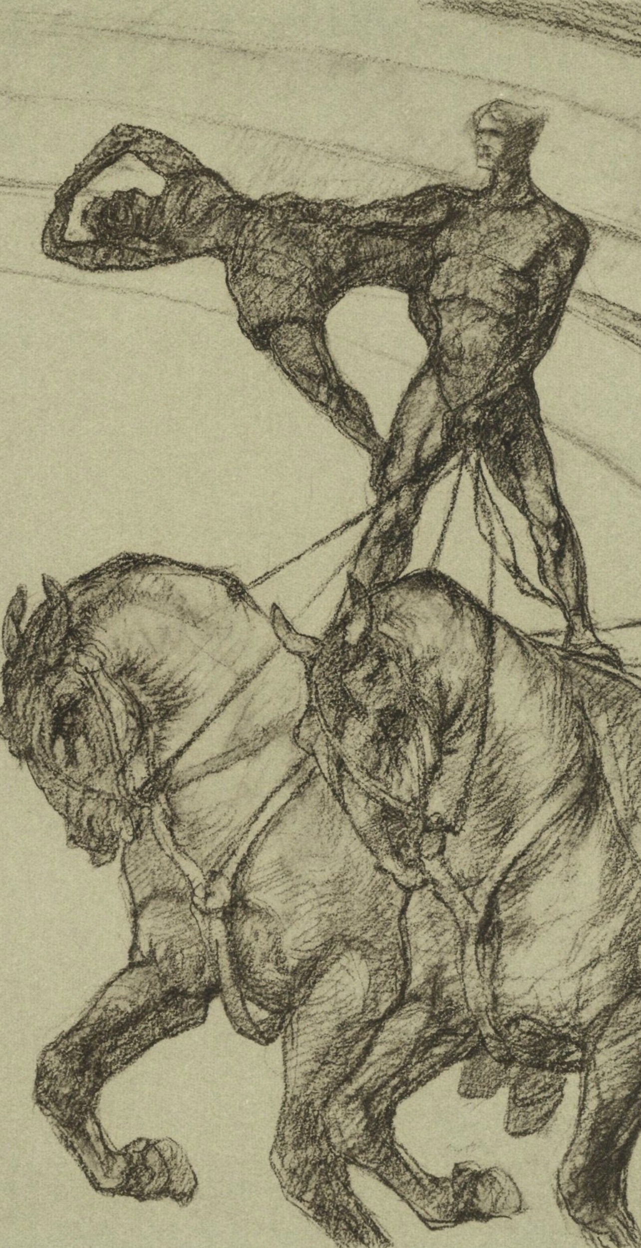 Henri De Toulouse-Lautrec, Le Pas De Deux, The Circus By Toulouse-Lautrec, Lithograph