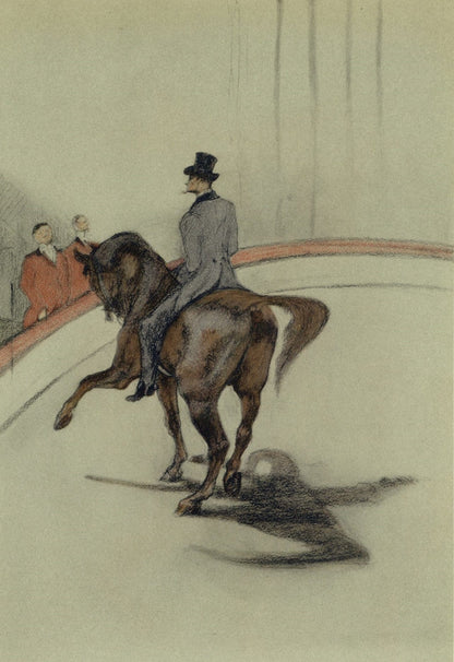 Henri De Toulouse-Lautrec, Haute Cole, The Circus By Toulouse-Lautrec, Lithograph