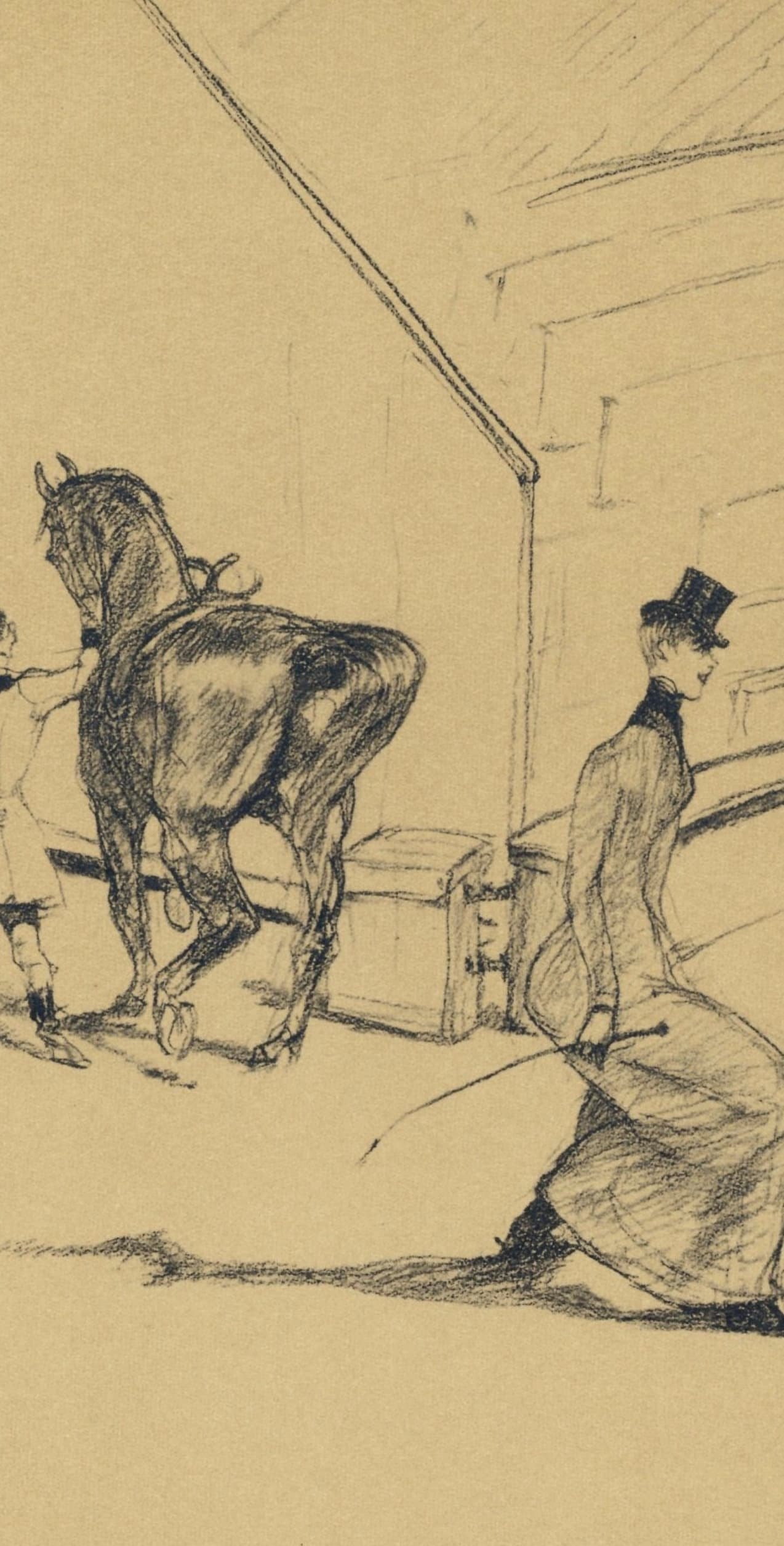 Henri De Toulouse-Lautrec, Cuyre De Haute Cole, The Circus By Toulouse-Lautrec, Lithograph