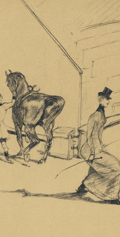 Henri De Toulouse-Lautrec, Cuyre De Haute Cole, The Circus By Toulouse-Lautrec, Lithograph