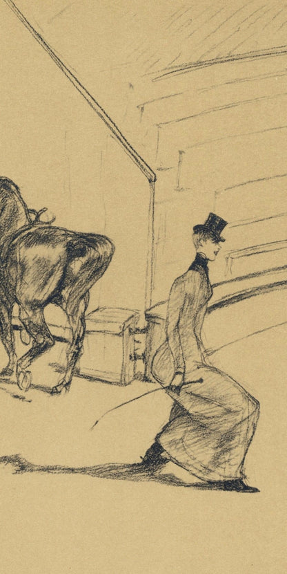 Henri De Toulouse-Lautrec, Cuyre De Haute Cole, The Circus By Toulouse-Lautrec, Lithograph