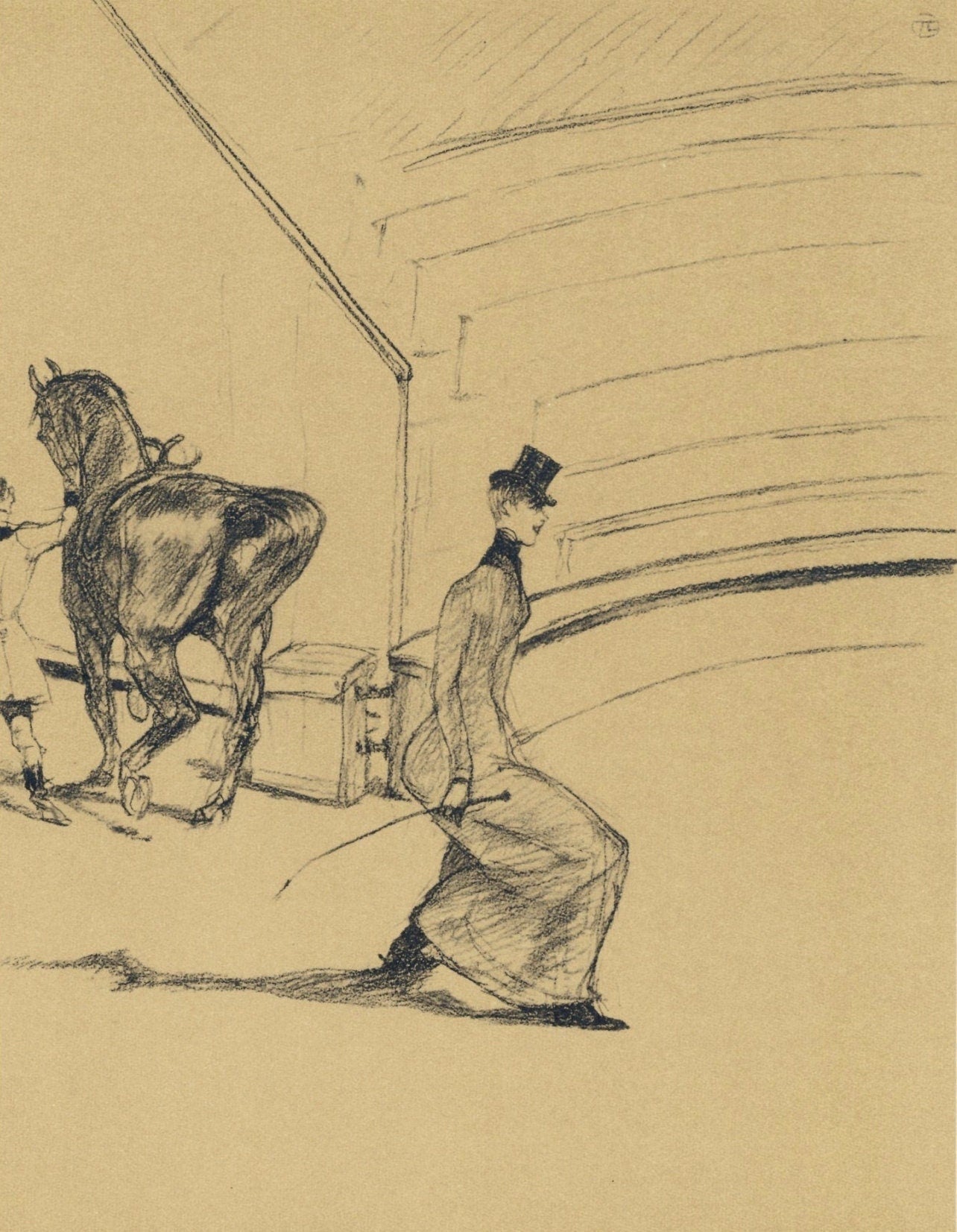 Henri De Toulouse-Lautrec, Cuyre De Haute Cole, The Circus By Toulouse-Lautrec, Lithograph