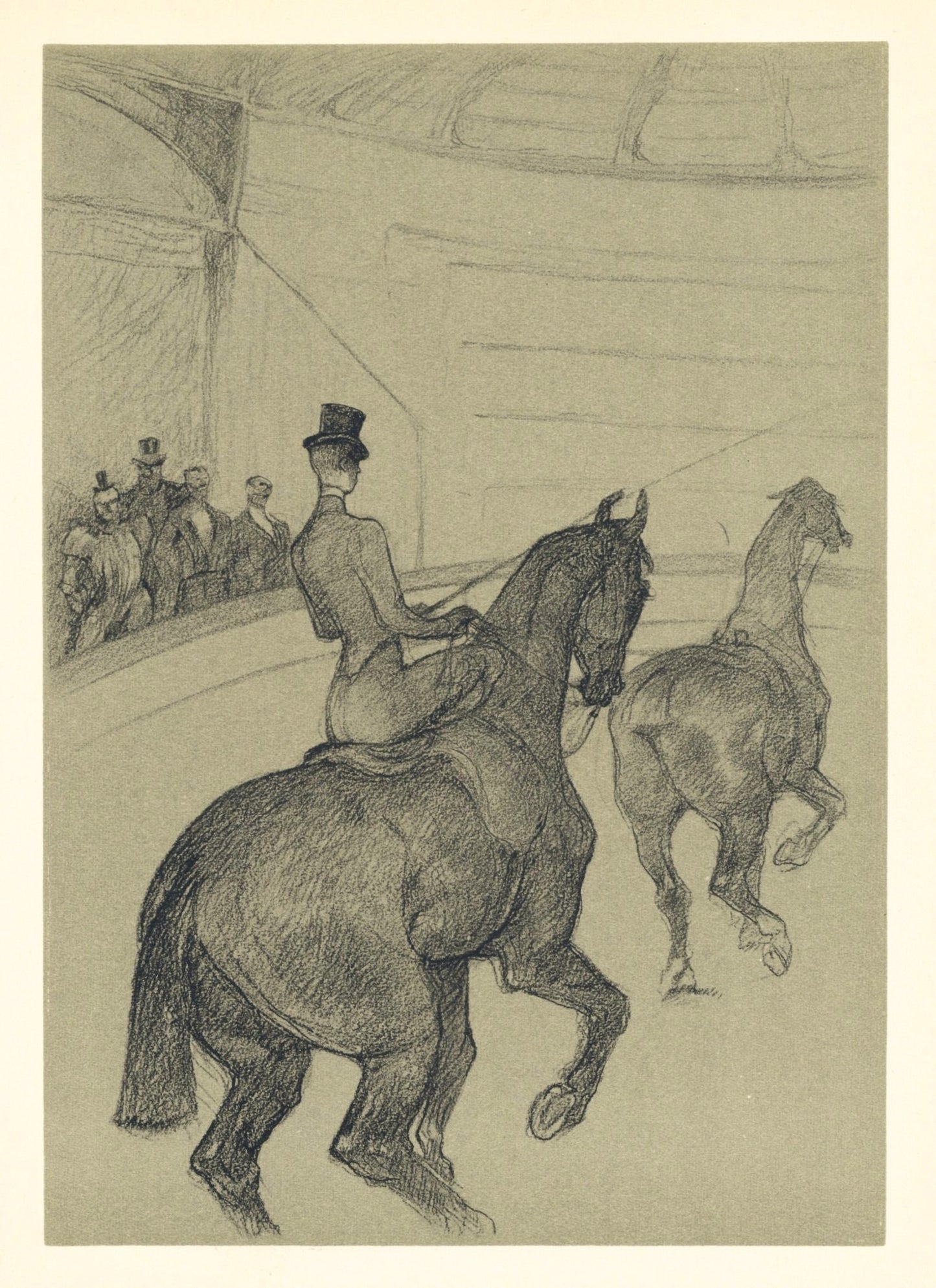Henri De Toulouse-Lautrec, Cuyre De Haute Cole, The Circus By Toulouse-Lautrec, Lithograph