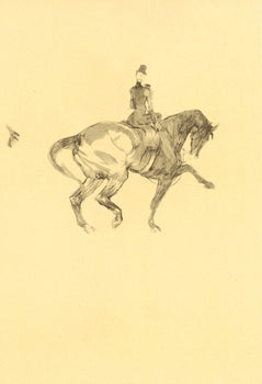 Henri De Toulouse-Lautrec, Ecuyere De Haute Ecole, The Circus By Toulouse-Lautrec, Lithograph