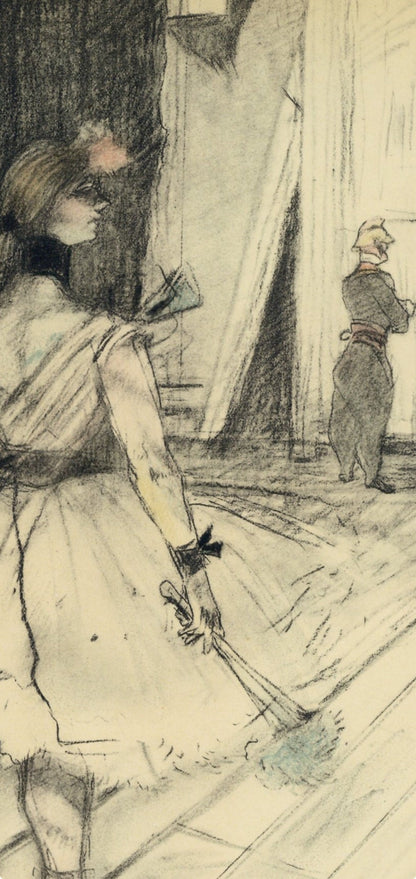 Henri De Toulouse-Lautrec, Dans Les Coulisses, The Circus By Toulouse-Lautrec, Lithograph