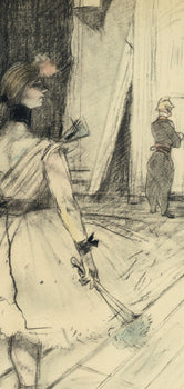 Henri De Toulouse-Lautrec, Dans Les Coulisses, The Circus By Toulouse-Lautrec, Lithograph