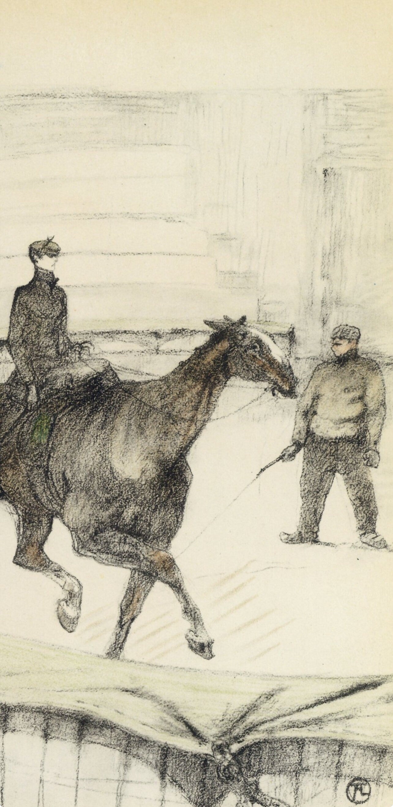 Henri De Toulouse-Lautrec, Travail De Repetition, The Circus By Toulouse-Lautrec, Lithograph