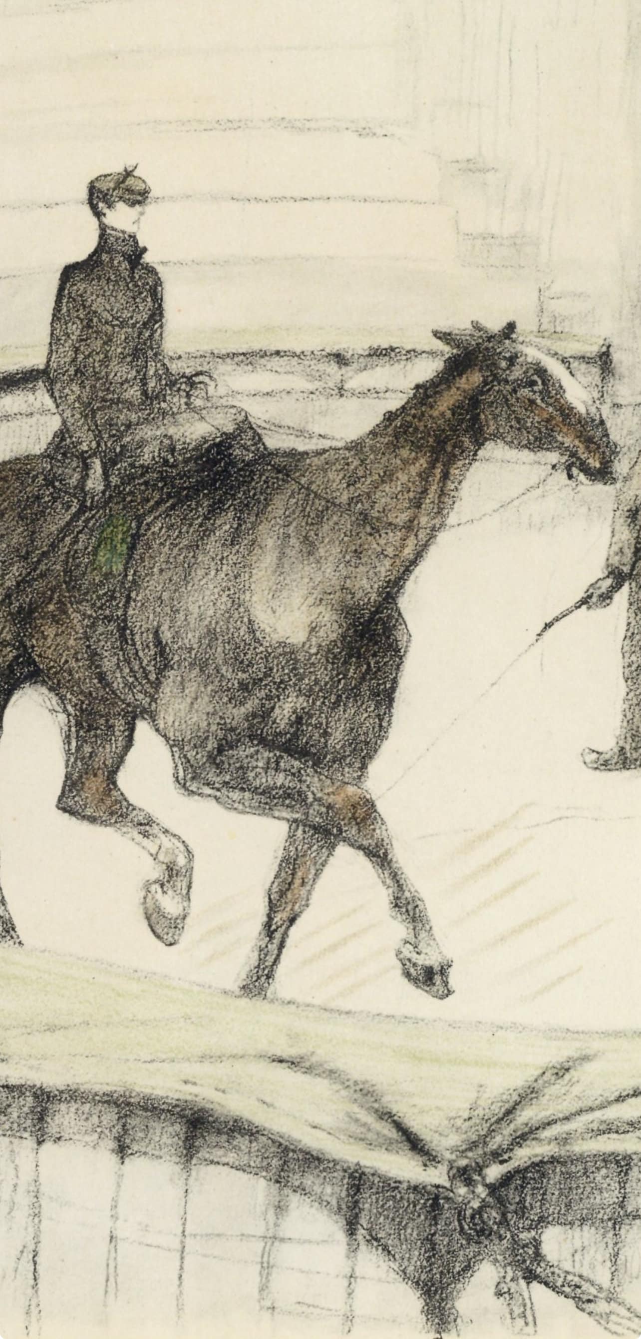 Henri De Toulouse-Lautrec, Travail De Repetition, The Circus By Toulouse-Lautrec, Lithograph