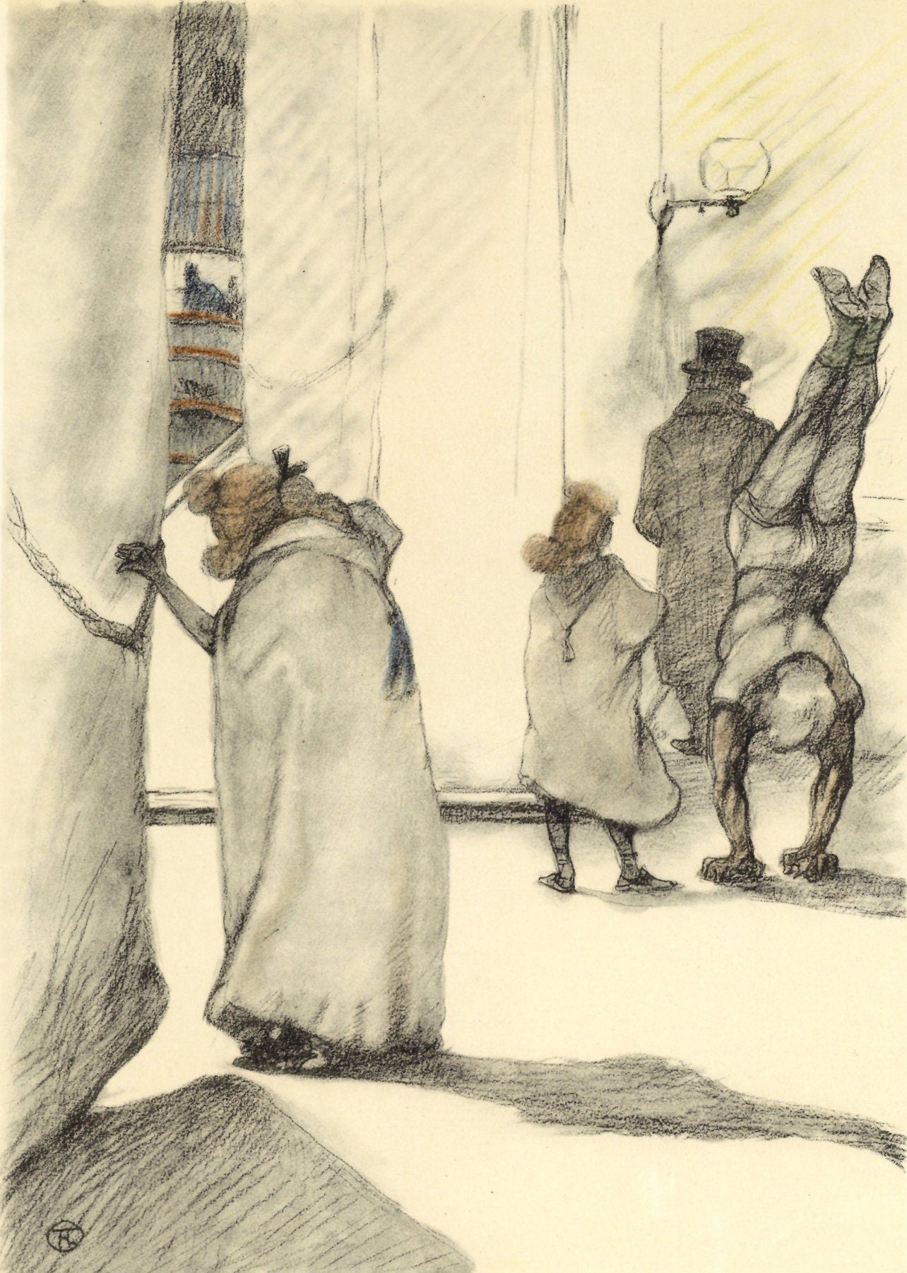 Henri De Toulouse-Lautrec, Dans Les Coulisses, The Circus By Toulouse-Lautrec, Lithograph