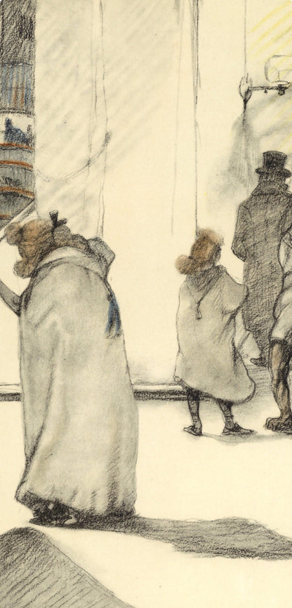 Henri De Toulouse-Lautrec, Dans Les Coulisses, The Circus By Toulouse-Lautrec, Lithograph