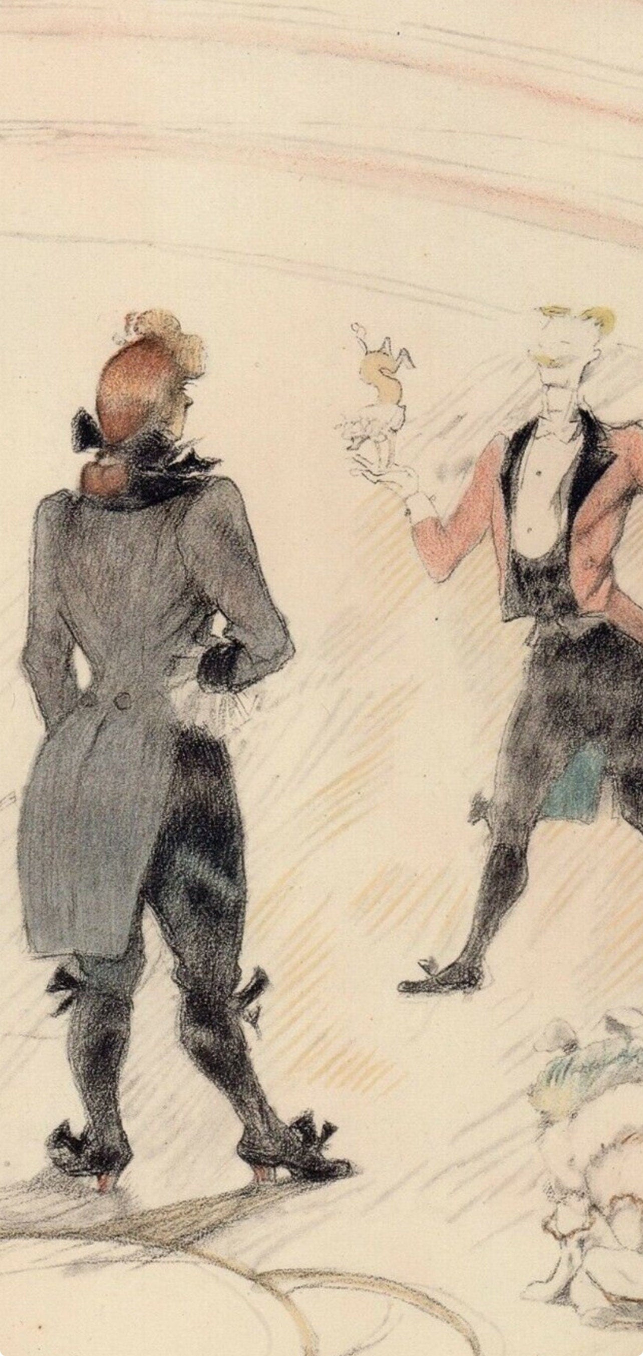 Henri De Toulouse-Lautrec, Dresseur De Chiens, The Circus By Toulouse-Lautrec, Lithograph