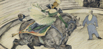 Henri De Toulouse-Lautrec, Travail Sur Le Panneau, The Circus By Toulouse-Lautrec, Lithograph