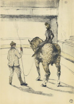 Henri De Toulouse-Lautrec, Ecuyere De Haute Ecole, The Circus By Toulouse-Lautrec, Lithograph