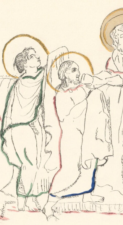 Max Jacob, Le Vin De La Cne, Vins, Fleurs Et Flammes, Lithograph